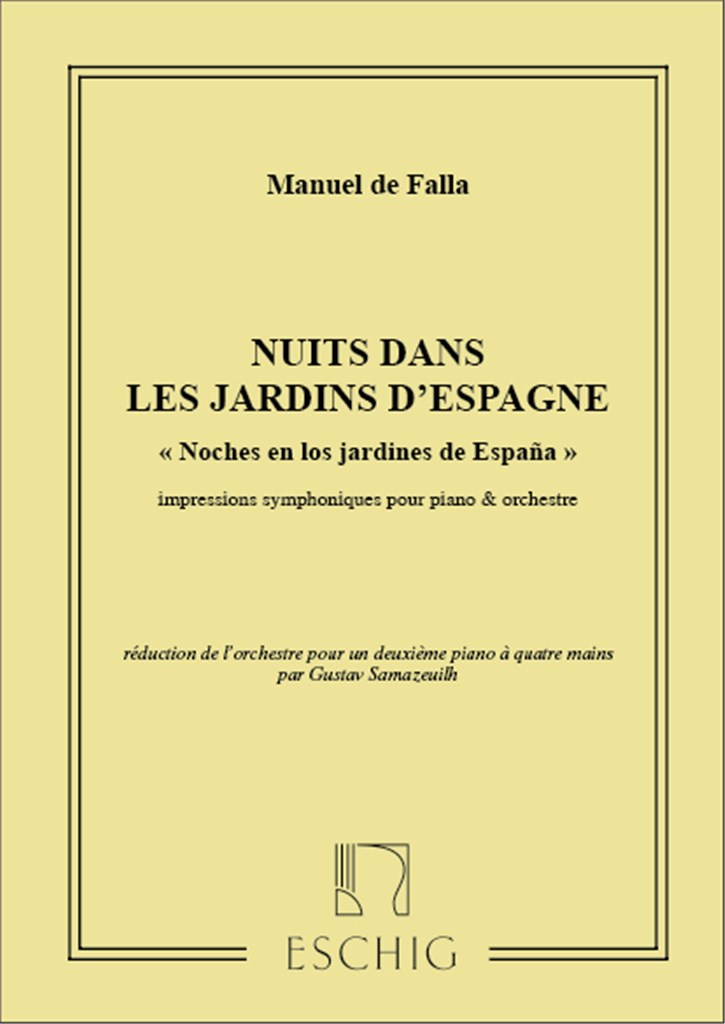 Nuits Dans Les Jardins D'Espagne